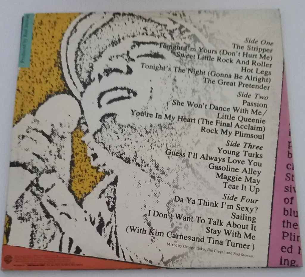 Rod Stewart, Absolutely Live, (Double Album) Image 1++